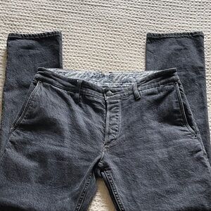 Atelier Munro custom dark denim